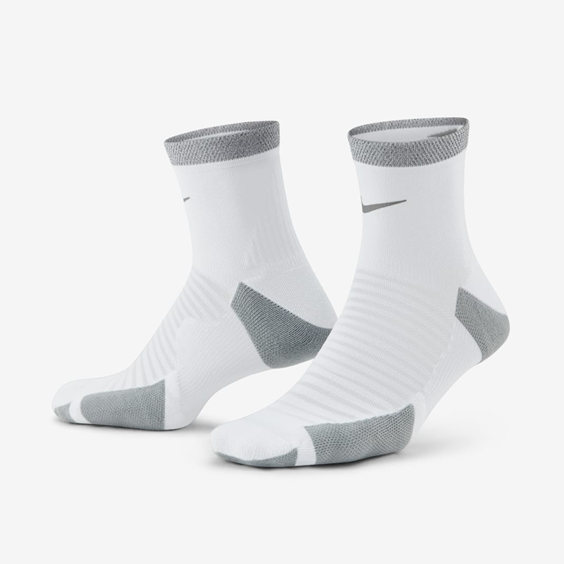 جوراب ورزشی نایک Dri-FIT Spark – سفید/خاکستری جوراب ورزشی نایک Dri-FIT Spark – سفید/خاکستری
