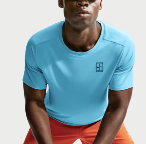 تیشرت تنیس مردانه نایکNikeCourt Advantage Dri-FIT– آبی بالتیک