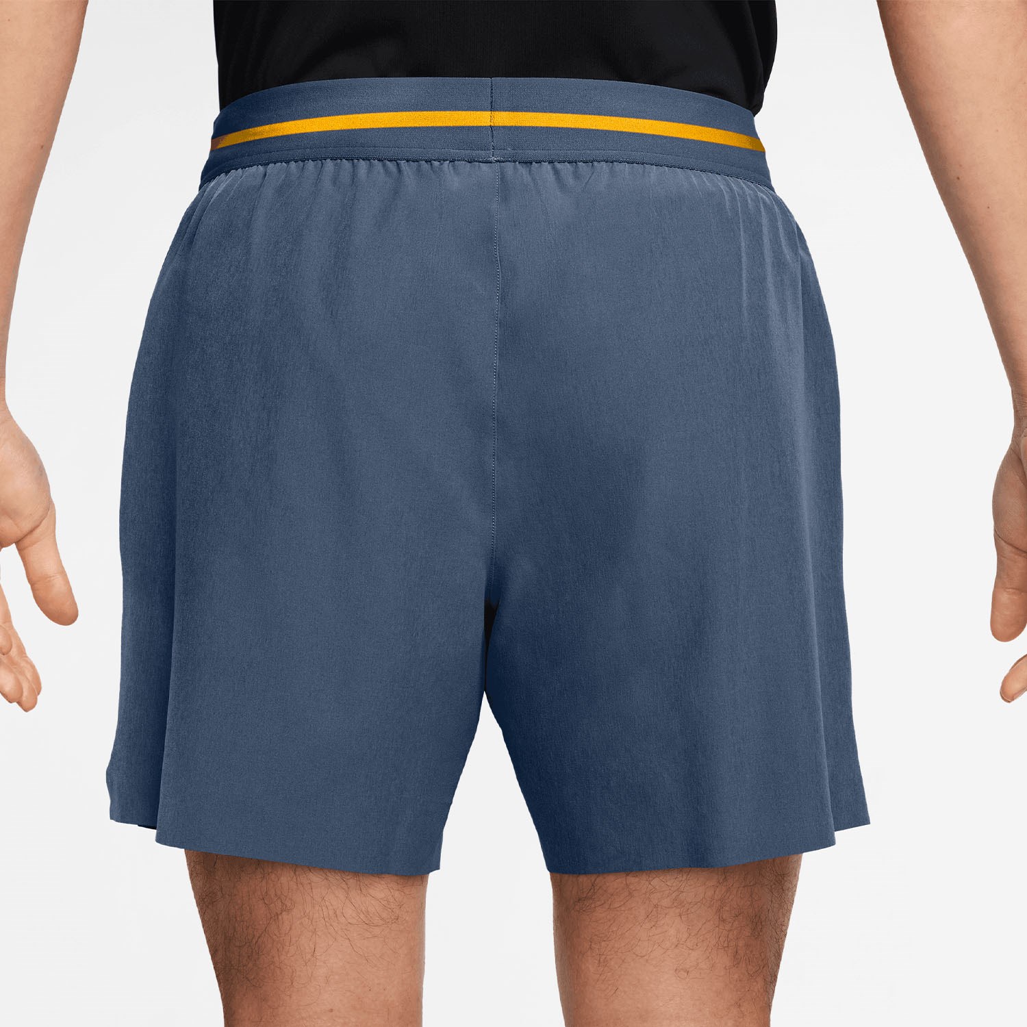 شلوارک تنیس مردانه نایک Advantage Dri-FIT 15 cm – آبی خاکستری تیره - تصویر 4