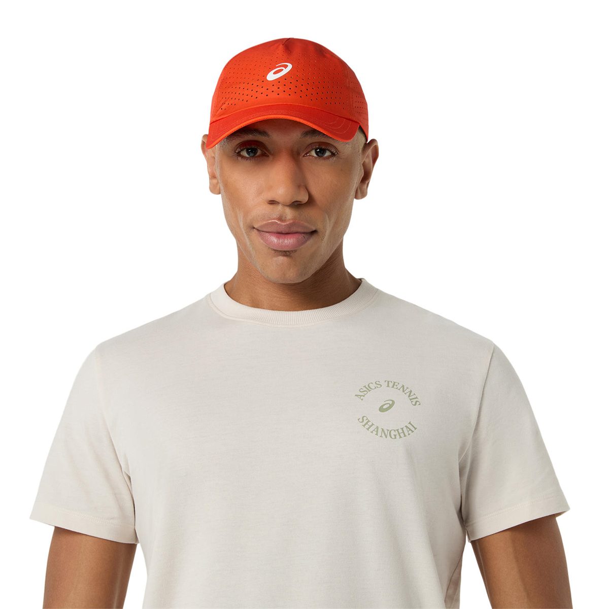 تیشرت تنیس مردانه اسیکس ASICS Game Seasonal Graphic Tee – بژ - تصویر 4
