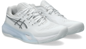 کفش تنیس زنانه اسیکس – Asics GEL-RESOLUTION X CLAY  – سفید/نقرابی