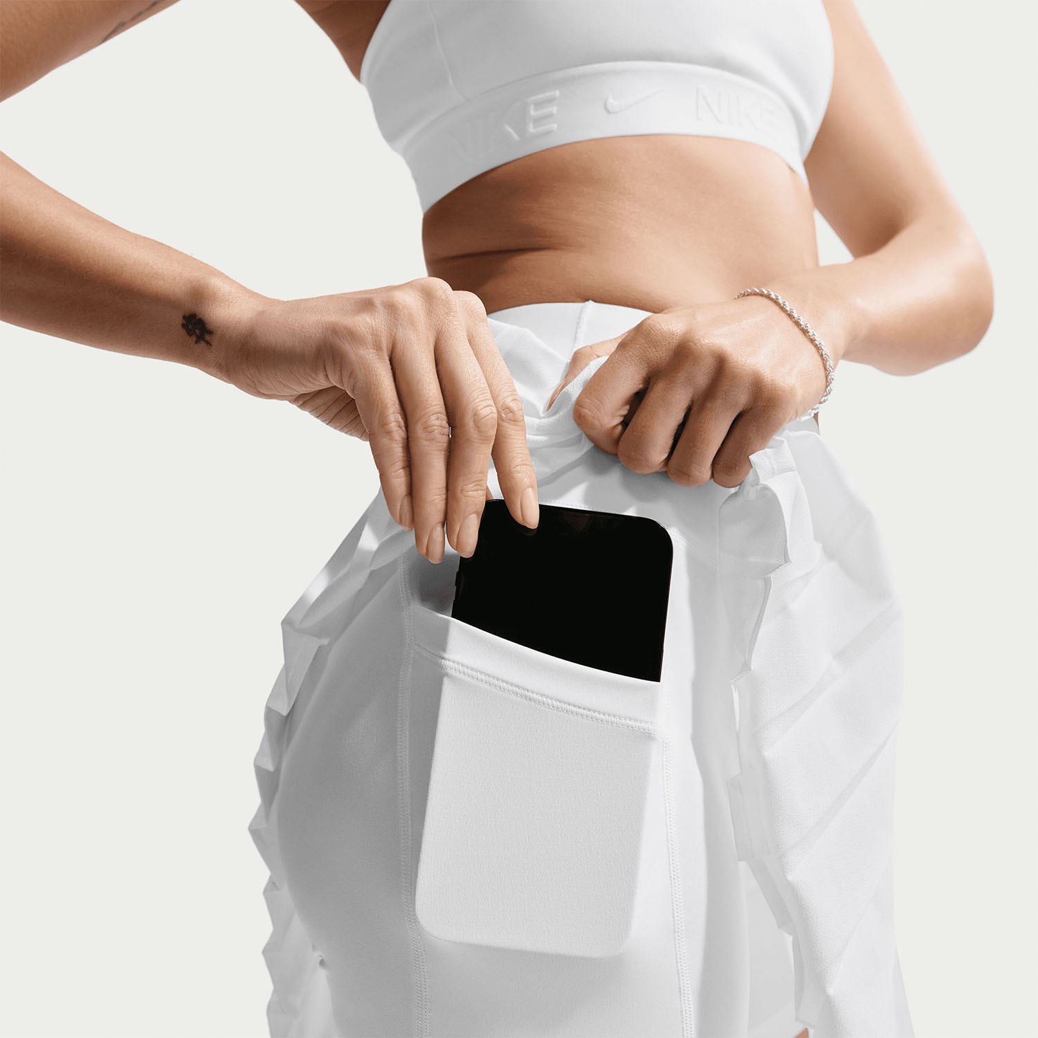 دامن تنیس زنانه نایک Nike Victory Dri-FIT – سفید - تصویر 5