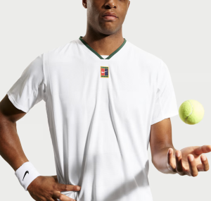 تیشرت تنیس مردانه نایک NikeCourt Slam Dri-FIT ADV– سفید تیشرت تنیس مردانه نایک NikeCourt Slam Dri-FIT ADV– سفید