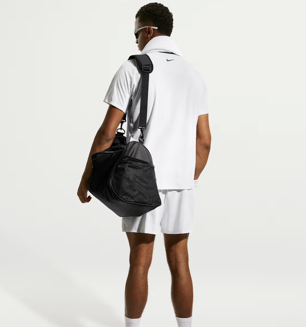 تیشرت تنیس مردانه نایک Nike Slam Dri-FIT ADV – سفید/سبز - تصویر 11