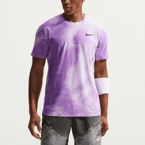 تیشرت تنیس مردانه نایک NikeCourt Slam RG Dri-FIT ADV – بنفش تیشرت تنیس مردانه نایک NikeCourt Slam RG Dri-FIT ADV – بنفش