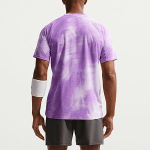 تیشرت تنیس مردانه نایک NikeCourt Slam RG Dri-FIT ADV – بنفش
