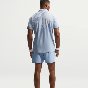 پلوشرت تنیس مردانه نایک NikeCourt Slam Dri-FIT ADV  – آبی مات