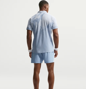 پلوشرت تنیس مردانه نایک NikeCourt Slam Dri-FIT ADV  – آبی مات