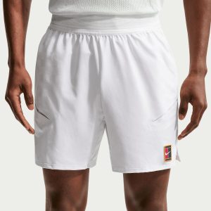 شلوارک تنیس مردانه نایک NikeCourt Slam Dri-FIT 6 – سفید شلوارک تنیس مردانه نایک NikeCourt Slam Dri-FIT 6 – سفید