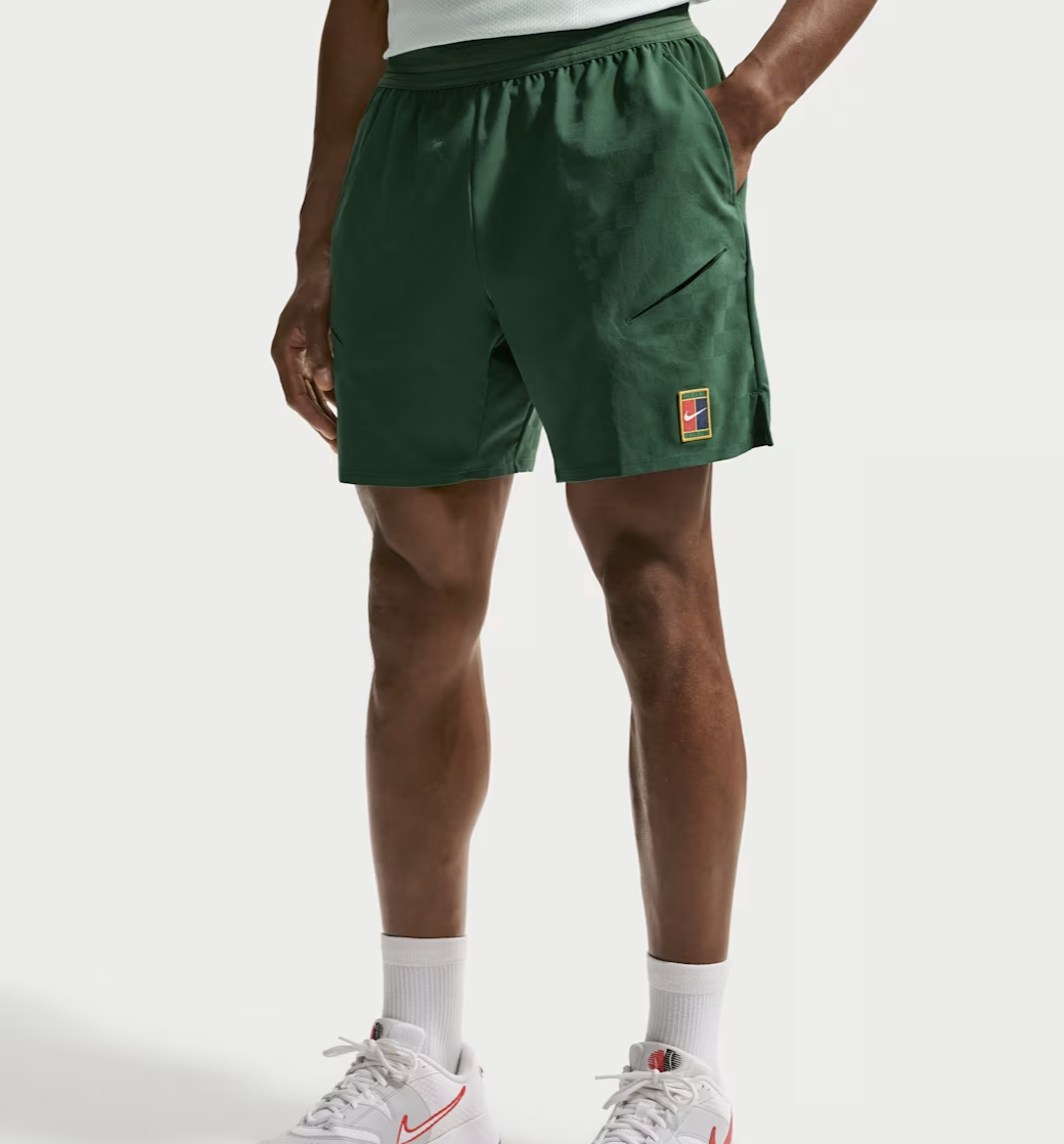 شلوارک ورزشی مردانه نایک NikeCourt Slam Dri-FIT – سبز - تصویر 6