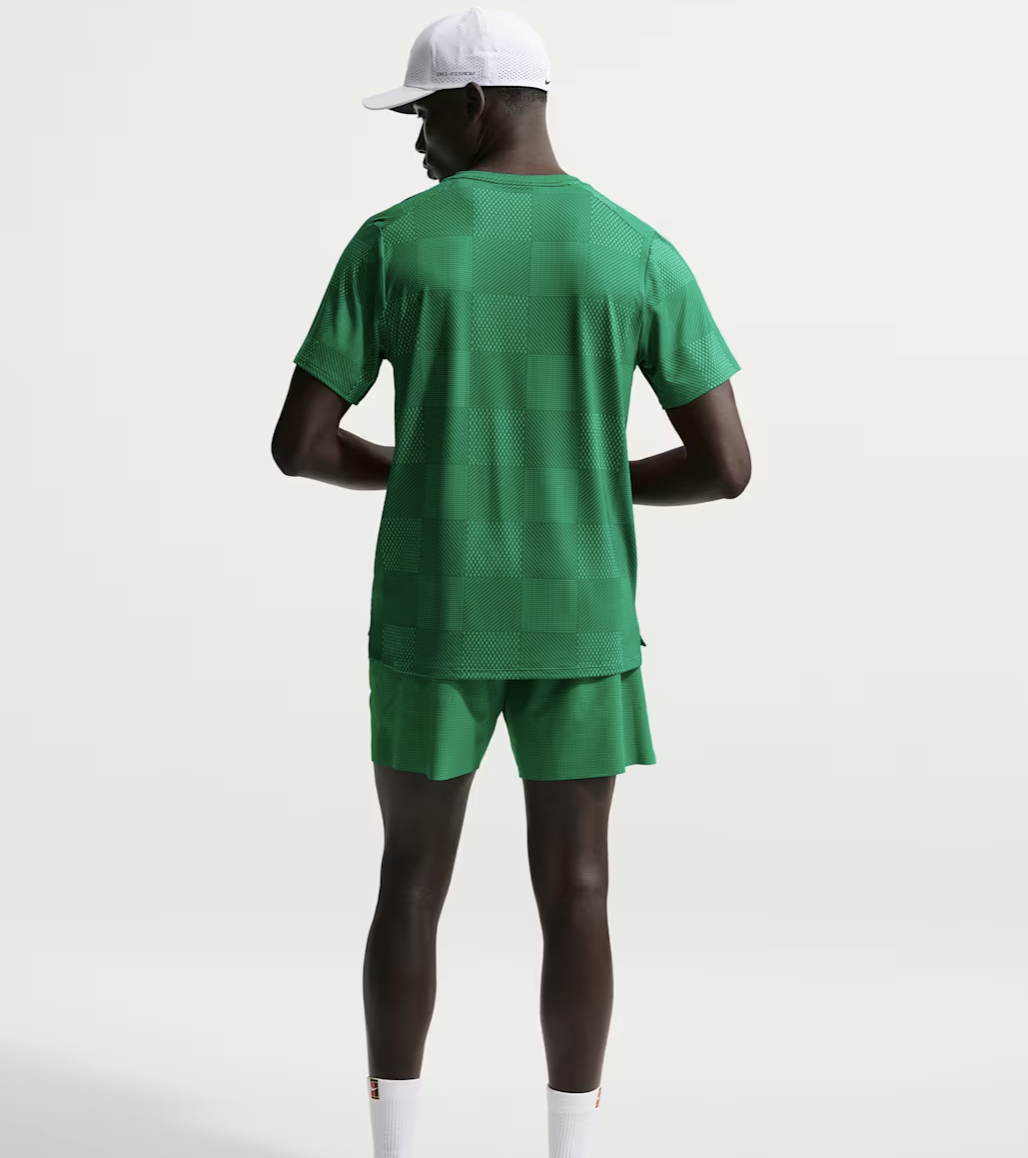 تیشرت تنیس مردانه نایک مدل NikeCourt Advantage Dri-FIT – سبز - تصویر 3