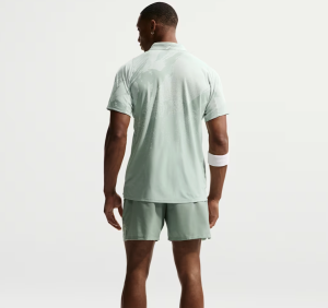 شلوارک تنیس مردانه نایک  NikeCourt Slam Dri-FIT 15 cm– سبز روشن