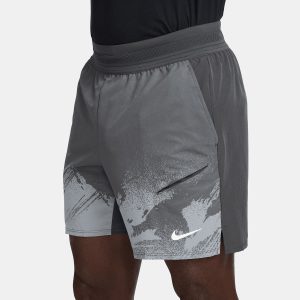 شلوارک تنیس مردانه نایک NikeCourt Slam Dri-FIT 15 cm – خاکستری شلوارک تنیس مردانه نایک NikeCourt Slam Dri-FIT 15 cm – خاکستری