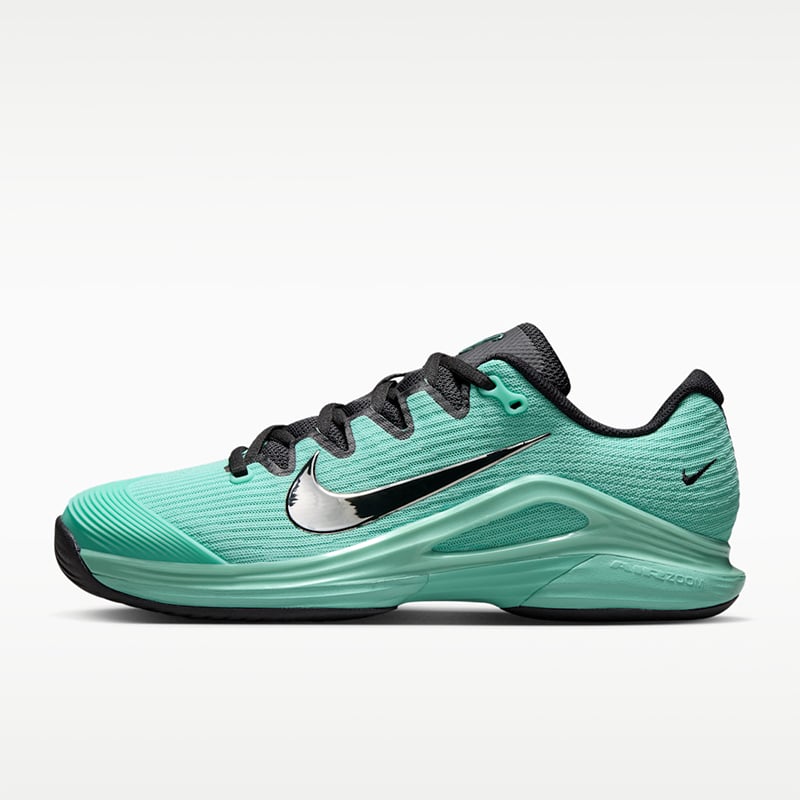 کفش تنیس زنانه نایک Nike Vapor 12 Premium - سبز/مشکی کفش تنیس زنانه نایک Nike Vapor 12 Premium - سبز/مشکی