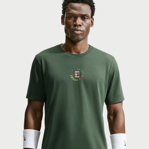 تیشرت تنیس مردانه نایک NikeCourt Dri-FIT Cotton – سبز تیشرت تنیس مردانه نایک NikeCourt Dri-FIT Cotton – سبز