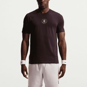 تیشرت تنیس مردانه نایک NikeCourt Dri-FIT Cotton–بنفش تیره تیشرت تنیس مردانه نایک NikeCourt Dri-FIT Cotton–بنفش تیره