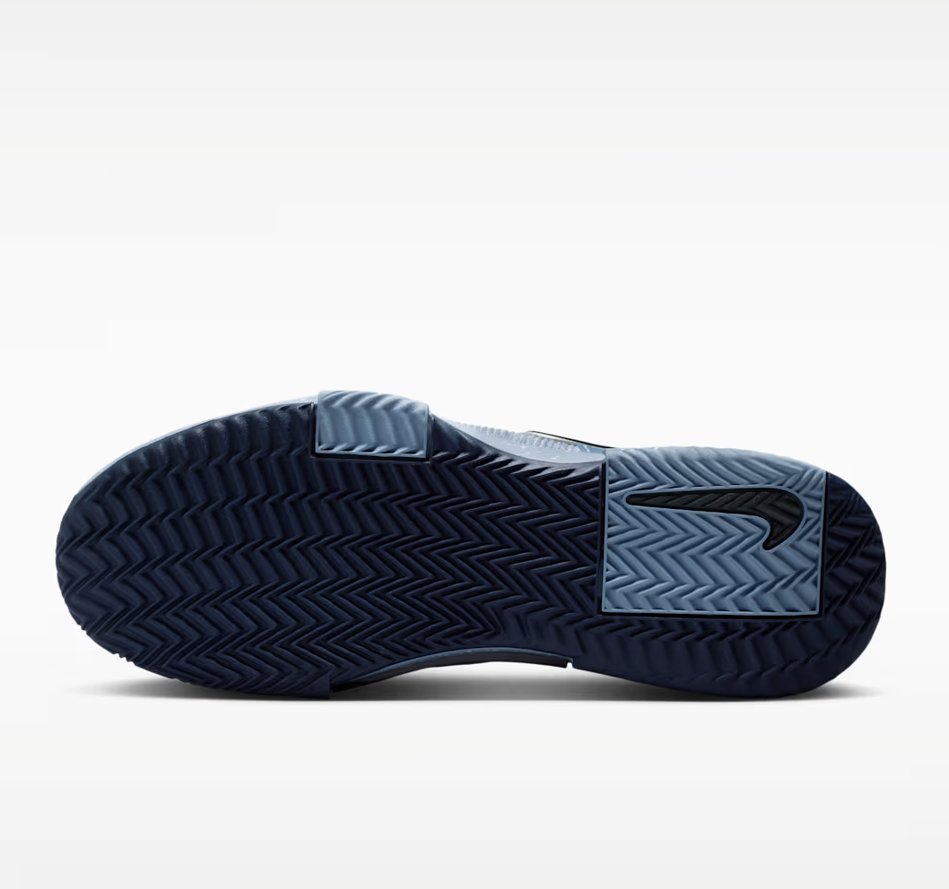 کفش تنیس مردانه نایک Nike GP Challenge 1.5 PRM – آبی دودی/نقرهای - تصویر 8