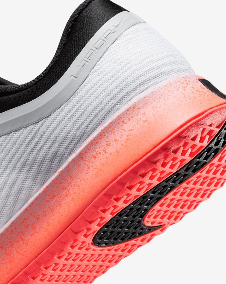 کفش تنیس مردانه نایکNike Hard Court Vapor Pro 3 – سفید/نارنجی کفش تنیس مردانه نایکNike Hard Court Vapor Pro 3 – سفید/نارنجی - تصویر 9