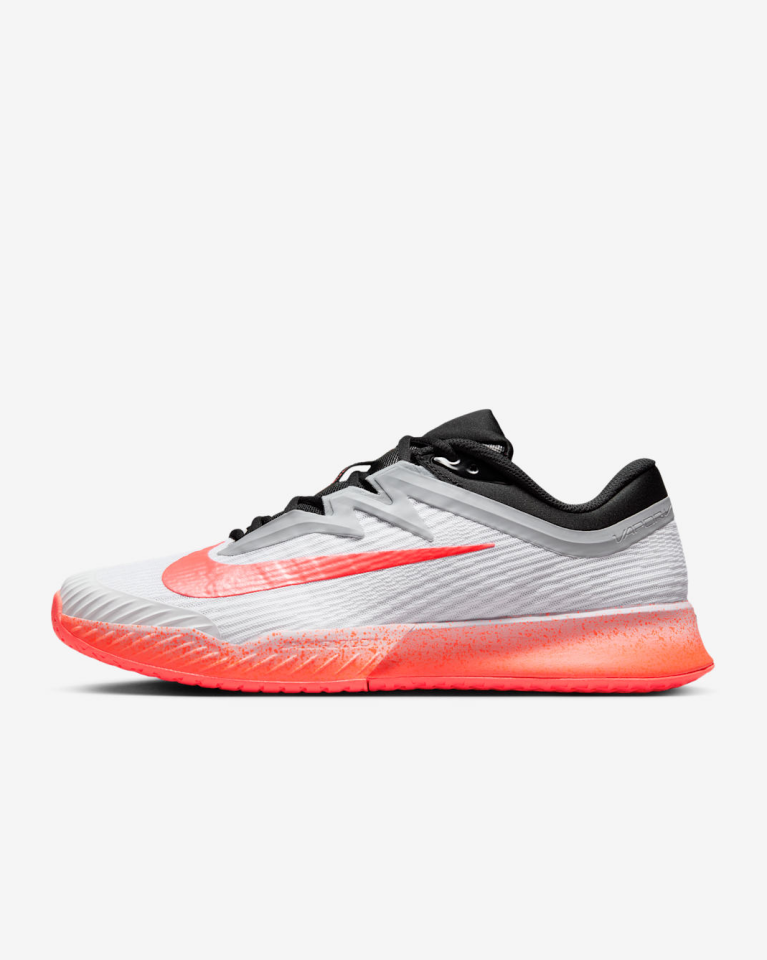 کفش تنیس مردانه نایکNike Hard Court Vapor Pro 3 – سفید/نارنجی کفش تنیس مردانه نایکNike Hard Court Vapor Pro 3 – سفید/نارنجی - تصویر 2