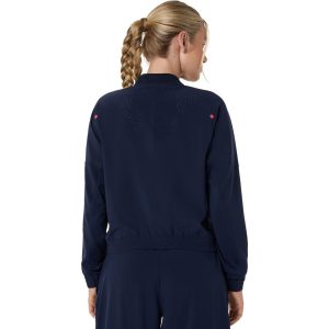 سویشرت تنیس زنانه اسیکس ASICS Match Jacket  – سرمه‌ای