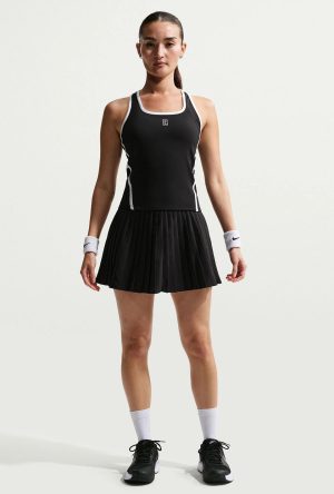 دامن تنیس زنانه نایک Nike Victory Dri-FIT – مشکی