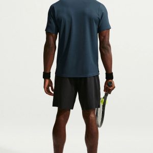 تیشرت تنیس مردانه نایک NikeCourt Advantage– سرمه ای