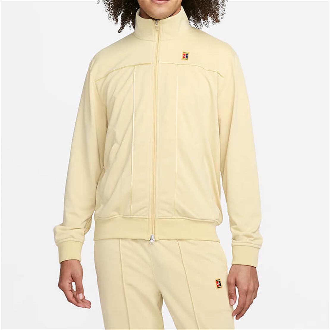 سویشرت تنیس مردانه نایک Nike Court Heritage – زرد - تصویر 2