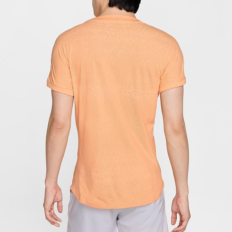 تیشرت تنیس مردانه نایک Nike Rafa Dri-FIT ADV Short-Sleeve – نارنجی - تصویر 2