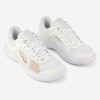 کفش تنیس بزرگسال Decathlon Kuikma Comfort Lite – سفید/بژ - Image 2