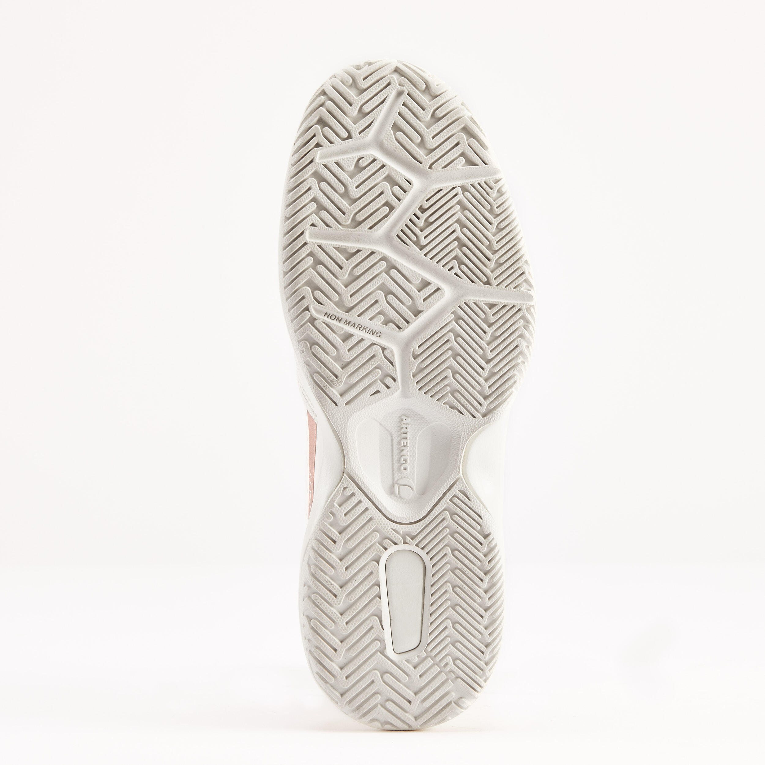 کفش تنیس بچگانه Decathlon TS500 Fast – سفید/صورتی - Image 4