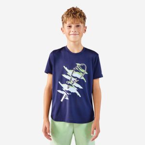 تیشرت تنیس بچگانه Decathlon TTS Essentiel Jr – سرمه‌ای