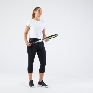 لگ تنیس زنانه سه ربع Decathlon HIP BALL – مشکی