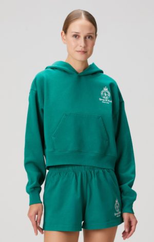 سویشرت تنیس زنانه نایک Crown Tenis Crop – سبز