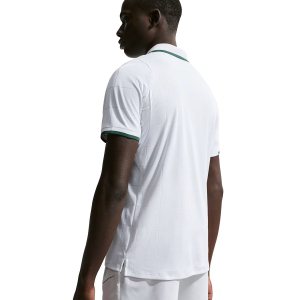 پلوشرت تنیس مردانه نایک Court Slam Dri-Fit Adv  – سفید