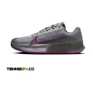کفش تنیس مردانه نایک NikeCourt Air Zoom Vapor 11 Clay - خاکستری کفش تنیس مردانه نایک NikeCourt Air Zoom Vapor 11 Clay - خاکستری
