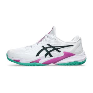 کفش تنیس مردانه اسیکس Asics COURT FF 3 CLAY- سفید/سبز کفش تنیس مردانه اسیکس Asics COURT FF 3 CLAY- سفید/سبز