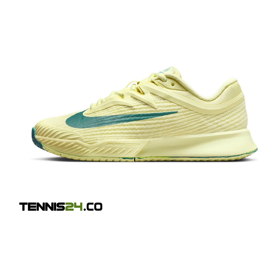 کفش تنیس زنانه نایک Nike Court Vapor Pro 3 Tennis Shoes- زرد/سبز کفش تنیس زنانه نایک