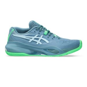 کفش پدل مردانه اسیکس Asics Gel Resolution X Padel - خاکستری/سبز کفش پدل مردانه اسیکس Asics Gel Resolution X Padel - خاکستری/سبز