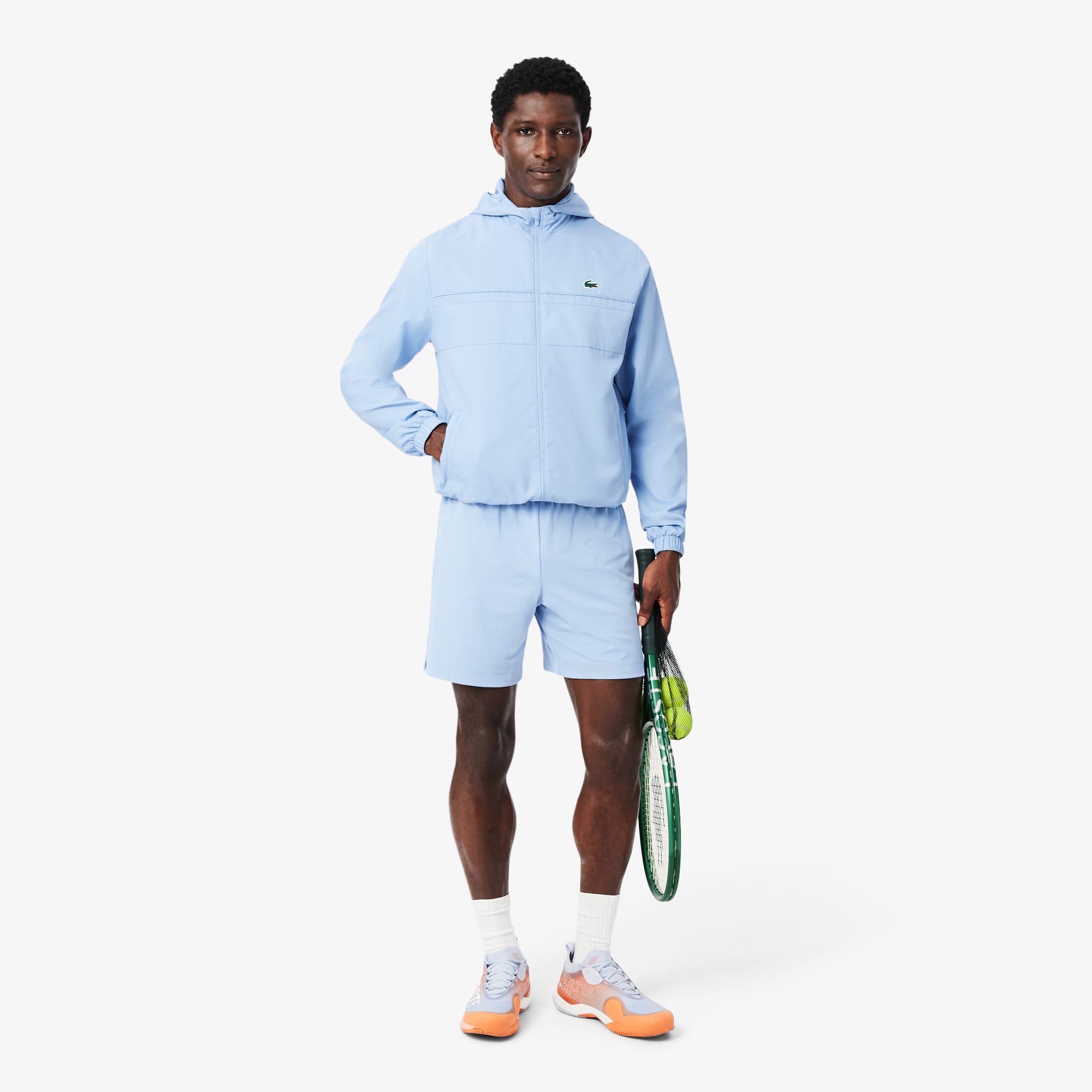 کفش تنیس مردانه لاگوست  AG-LT25 Lite Clay Court – آبی/نارنجی - تصویر 7