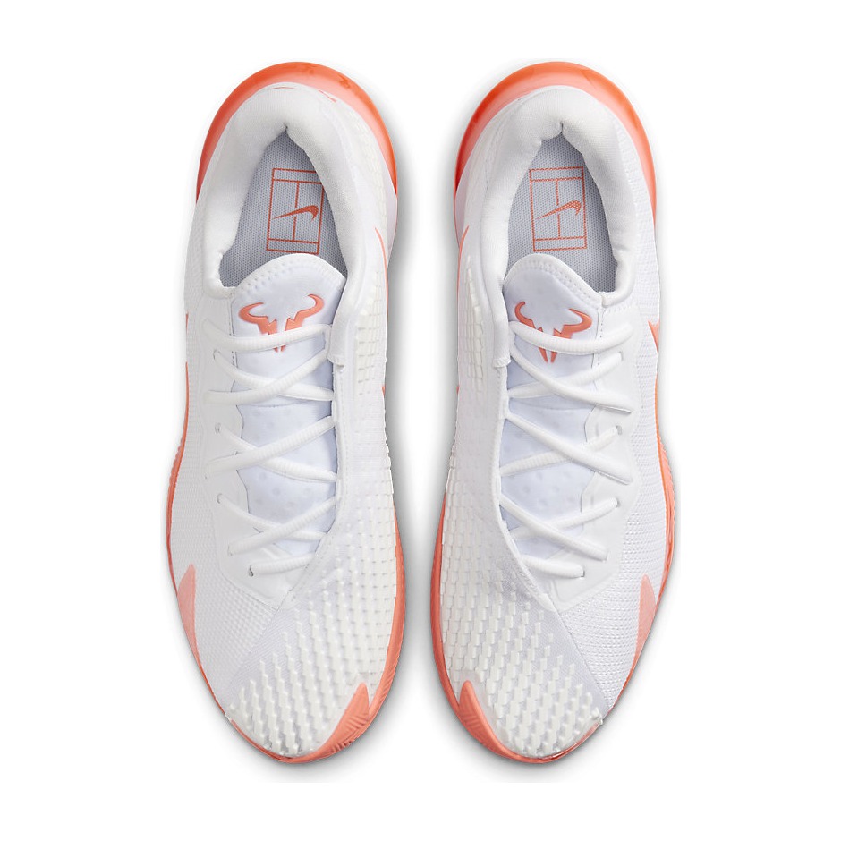 کفش تنیس مردانه نایک Nike Court Zoom Vapor Cage 4 Rafa Clay- سفید/نارنجی