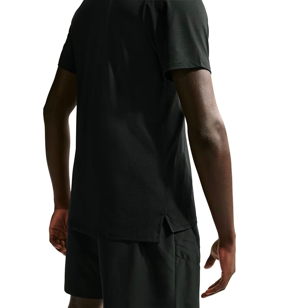 پلوشرت تنیس مردانه نایک  Court Advantage Dri-Fit – مشکی - تصویر 2