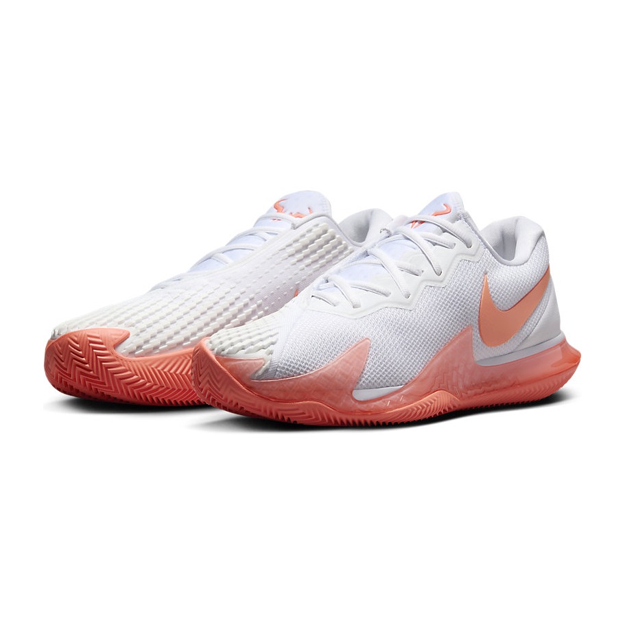 کفش تنیس مردانه نایک Nike Court Zoom Vapor Cage 4 Rafa Clay- سفید/نارنجی
