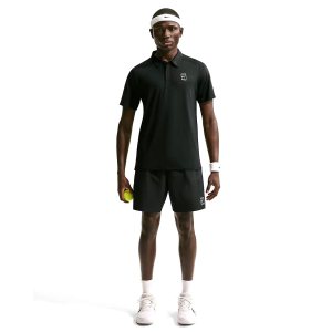 شلوارک تنیس مردانه نایک Court Advantage Dri-Fit 8 – مشکی - تصویر 4