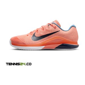 کفش تنیس مردانه نایک Nike Vapor 12 Tennis Shoes- گلبهی