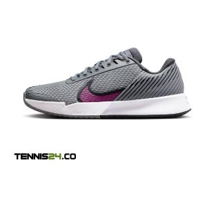 کفش تنیس مردانه نایک NikeCourt Air Zoom Vapor Pro 2 HC- طوسی کفش تنیس مردانه نایک NikeCourt Air Zoom Vapor Pro 2 HC- طوسی