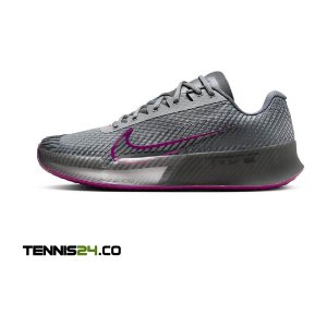 کفش تنیس مردانه نایک NikeCourt Air Zoom Vapor 11 - طوسی کفش تنیس مردانه نایک NikeCourt Air Zoom Vapor Pro 2 HC- طوسی