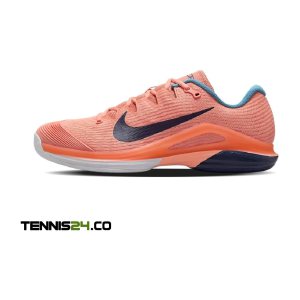 کفش تنیس مردانه نایک Nike Vapor 12 Tennis Shoes- گلبهی