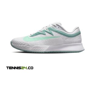 کفش تنیس زنانه نایک Nike Court Vapor Pro 3 - سفید/سبز کفش تنیس زنانه نایک Nike Court Vapor Pro 3 - سفید/سبز
