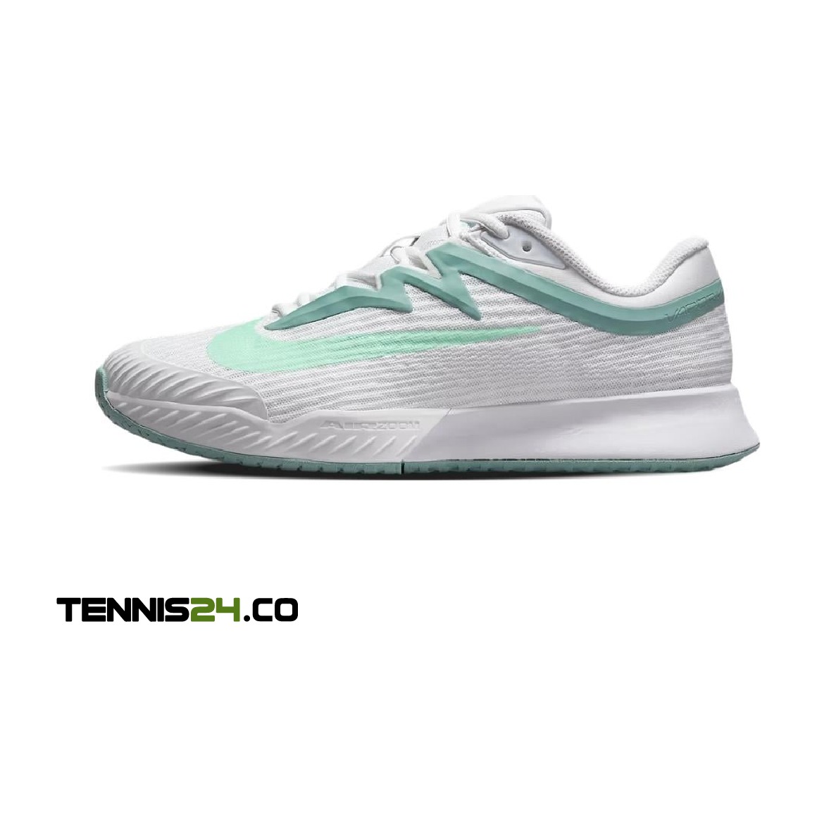 کفش تنیس زنانه نایک Nike Court Vapor Pro 3 - سفید/سبز کفش تنیس زنانه نایک Nike Court Vapor Pro 3 - سفید/سبز