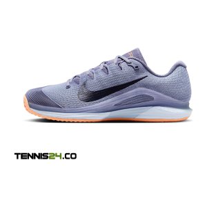 کفش تنیس مردانه نایک Nike Vapor 12 Tennis Shoes Clay- خاکستری کفش تنیس مردانه نایک Nike Vapor 12 Tennis Shoes Clay- خاکستری